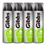 Gibbs Sensitive Seyahat Boyu Tıraş Köpüğü 4x200 ml