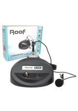 Roof R-651 Profesyonel Condenser Kablolu Yayıncı Yaka Mikrofonu Siyah