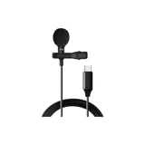 Magicvoice JH-042 Profesyonel Condenser Type C Kablolu Yayıncı Yaka Mikrofonu Siyah