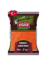 Yazar Kırmızı Mercimek 2 kg