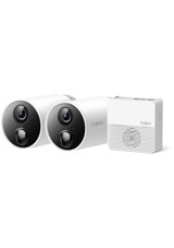 Tp-Link Tapo C400s2 2 Kameralı 360 Derece Dönen Gece Görüşlü İç Dış Mekan Kablosuz Güvenlik Kamerası