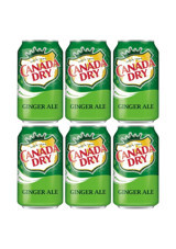 Canada Dry Ginger Ale Zencefilli Kutu Gazoz 6 Adet 330 ml