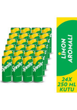 Sprite Limonlu Kutu Gazoz 24 Adet 250 ml