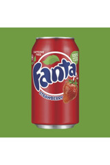 Fanta Çilekli Kutu Gazoz 330 ml