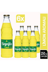 Beyoğlu Limonlu Şişe Gazoz 6 Adet 250 ml