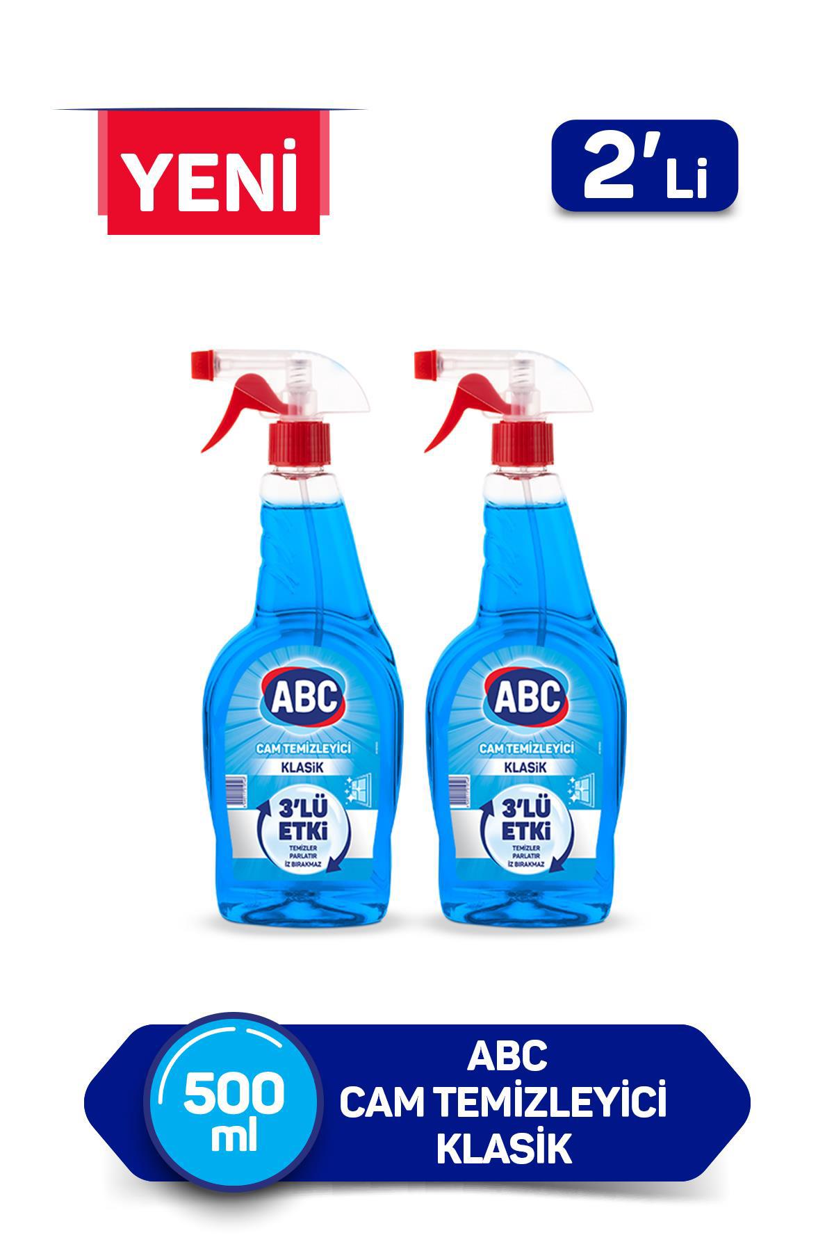 Abc Barcode Sirkeli Cam Temizleyici Sprey 2x500 ml