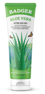 Badger Jel Aloe Veralı Nemlendiricili Güneş Sonrası Krem 118 ml