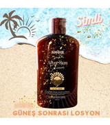 Angie Losyon Aloe Veralı Nemlendiricili Işıltılı Güneş Sonrası Losyon 225 ml