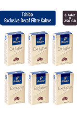 Tchibo Exclusive Decaf Arabica Öğütülmüş Filtre Kahve 6x250 gr