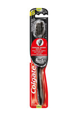 Colgate 360 Charcoal Orta Manuel Diş Fırçası Siyah