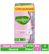 Molped Ultra Ultra İnce 24'lü Hijyenik Ped 4 Adet