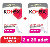 Kotex Ultra Orta 26'lı Hijyenik Ped 2 Adet