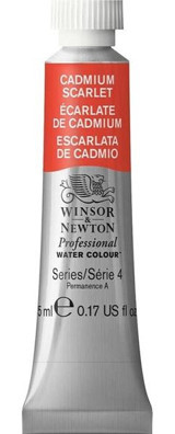 Winsor & Newton Professional 106 S.4 Tüp Cadmium Scarlet Sulu Boya