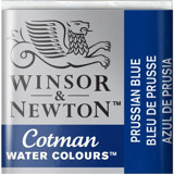 Winsor & Newton Cotman 538 Tablet Prussian Blue Sulu Boya