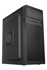 Everest K210 Mesh Siyah Dikey Kullanım Micro ATX Standart Bilgisayar Kasası