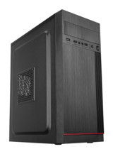 Everest PEAK 350W SMD 2 Fanlı Siyah Dikey Kullanım Mid Tower Boş Bilgisayar Kasası