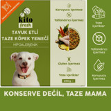 Kito Fresh Tavuklu Parça Etli Yetişkin Yaş Köpek Maması 250 gr