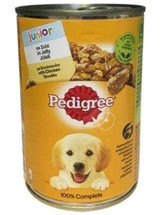 Pedigree Tavuklu Parça Etli Yavru Yaş Köpek Maması 400 gr