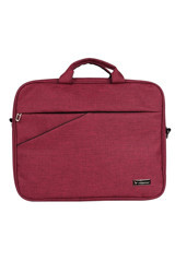 Vegmann AV6900 Düz Üç Gözlü Oxford Kumaş 15.6 inç Askılı Laptop Çantası Bordo