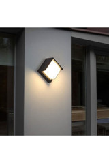 Cata CT-7074 Tekli Başlık Plastik Led Aplik Beyaz