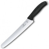 Victorinox 6.8633.22B Çelik Tırtıklı Plastik Bıçak 22 cm