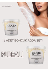 Gogo Soyulabilir Pudralı Hassas Ciltler İçin Boncuk Ağda 250 gr