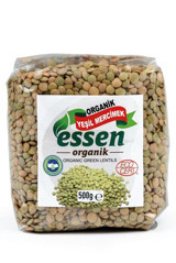 Essen Organik Yeşil Mercimek 500 gr
