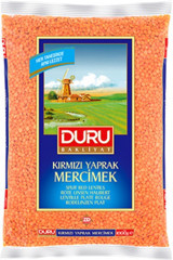 Duru Bakliyat Yaprak Kırmızı Mercimek 1 kg
