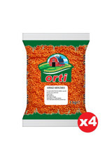 Orti Kırmızı Mercimek 4x1 kg