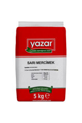 Yazar Sarı Mercimek 5 kg