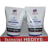 Neutrogena Norveç Formulü Gliserinli Kuru Ciltler Organik Vegan Parfümlü El Kremi 2x50 ml