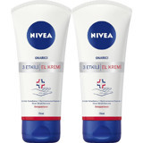 Nivea Tüm Ciltler Organik Vegan Parfümlü El Kremi 2x75 ml