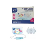 Wee Baby Mavi Yedek Uçlu Burun Aspiratörü Seti+Yedek Uç 10'lu
