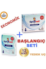 Optinell Yedek Uçlu Nazal Burun Aspiratörü Seti+Yedek Ucu 10'lu