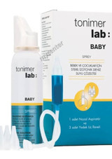 Tonimer Lab Baby Mavi Nazal Burun Aspiratörü+Yedek Uç 3'lü