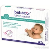Bebedor Klinoz Nazal Burun Aspiratörü Yedek Uç 10'lu Set