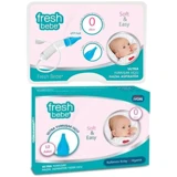 Fresh Bebe Yedek Uçlu Nazal Burun Aspiratörü Seti+Yedek Uç 12'li
