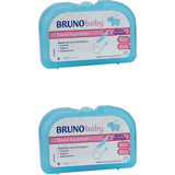 Bruno Baby Yedek Uçlu Nazal Burun Aspiratörü Seti Mavi 2 Adet