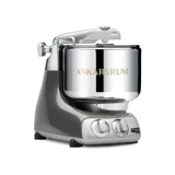Ankarsrum AKM6230BC Alüminyum 1500 W 7 lt Standlı Hamur Yoğurma ve Mutfak Şefi Gri