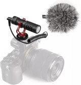 Coverzone Mova Condenser 3.5 mm Kablolu Yayıncı Siyah El Mikrofon