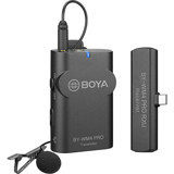 Boya By-Wm4 Pro-K5 Condenser Type C Kablosuz Yayıncı Siyah Yaka Mikrofon