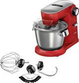 Bosch MUM9A66R00 Metal 1600 W 5.5 lt Standlı Hamur Yoğurma ve Mutfak Şefi Kırmızı