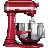 KitchenAid 5KSM7580xECA Çinko 500 W 6.9 lt Standlı Hamur Yoğurma ve Mutfak Şefi Kırmızı