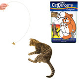 Cat Dancer Products Original Hareketli Tüylü Yakalama Yetişkin-Yavru Olta Kedi Oyuncağı