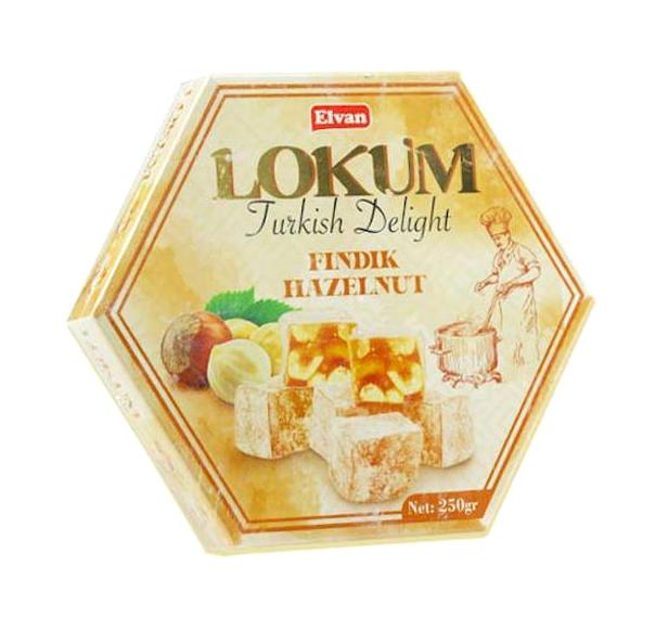 Elvan Fındıklı Lokum 250 gr