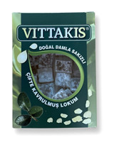 Vittakis Çifte Kavrulmuş Damla Sakızlı Lokum 75 gr
