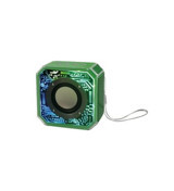 Sunix BTS-86 Taşınabilir Işıklı Yeşil Bluetooth Hoparlör