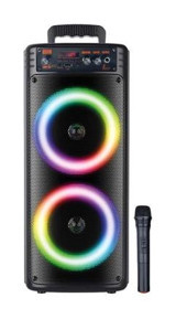 Sunix BTS-68 Taşınabilir Işıklı Siyah Bluetooth Hoparlör