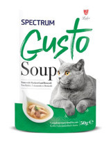 Spectrum Gusto Ton Balıklı-Uskumru-Brokoli Parça Etli Yetişkin Yaş Kedi Maması 50 gr