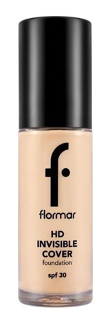 Flormar Hd Invisible Light Ivory No.40 Güneş Koruyuculu Likit Şişe Fondöten